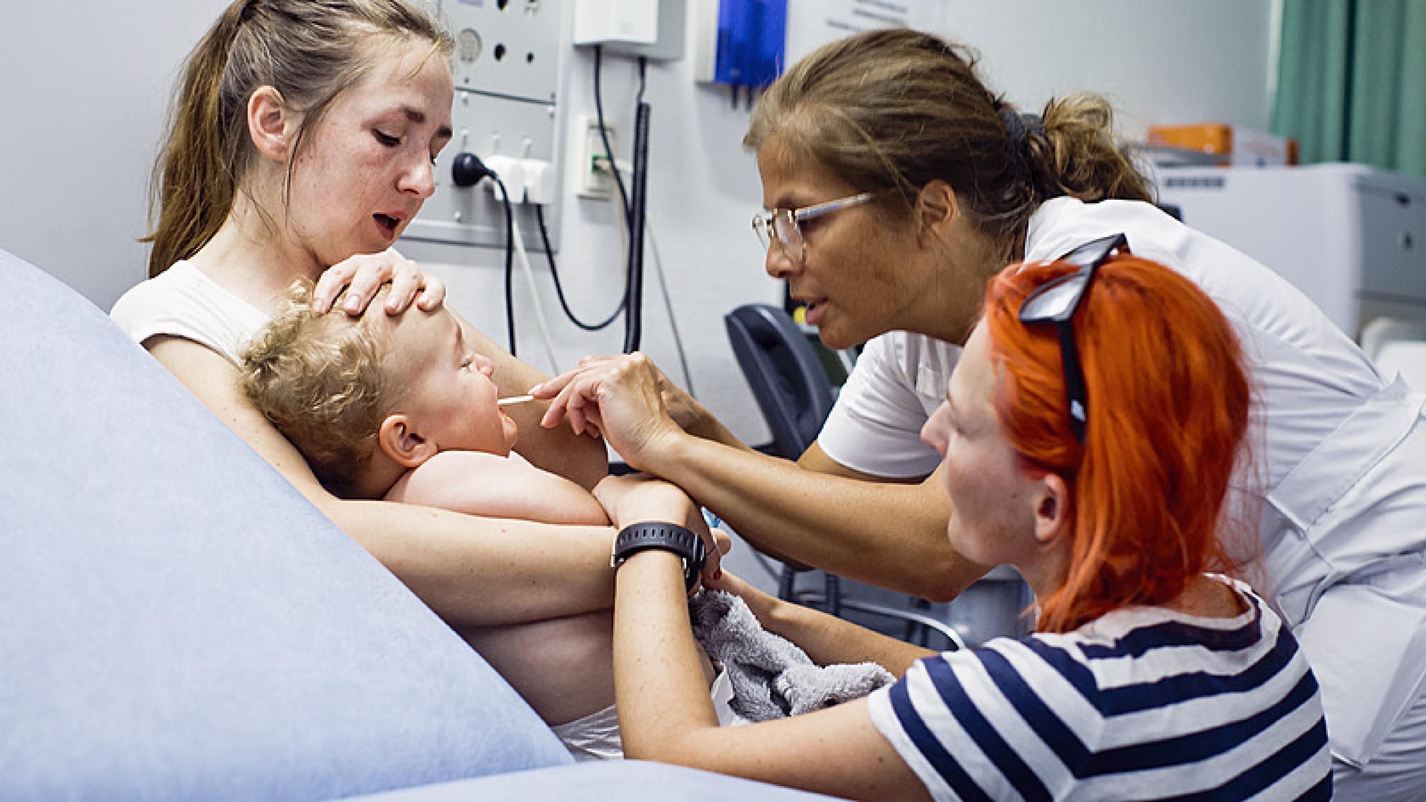 Pædiater Alexandra Kruse er medforfatter til en ny rapport om brugen af tolke på børneafdelingerne på Rigshospitalet og Bispebjerg Hospital. Foto: Claus Boesen