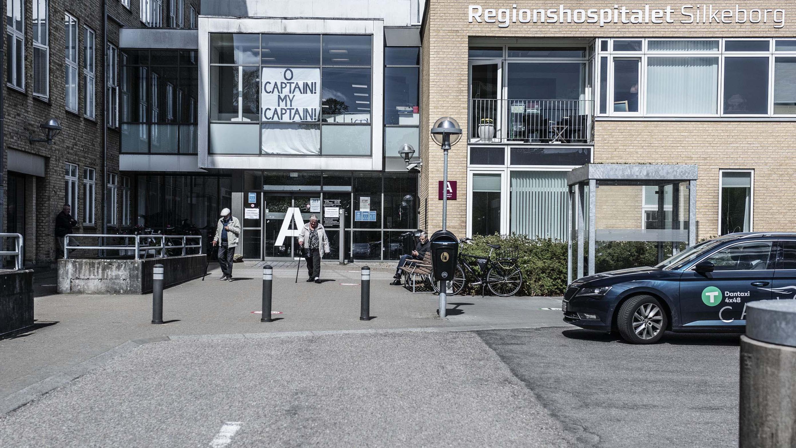 Afskedigelsen af ledende overlæge på Diagnostisk Center, Ulrich Fredberg, har vakt røre både hos personalet på Regionshospitalet Silkeborg og i byens befolkning. Foto: Mads Frost / Ritzau Scanpix