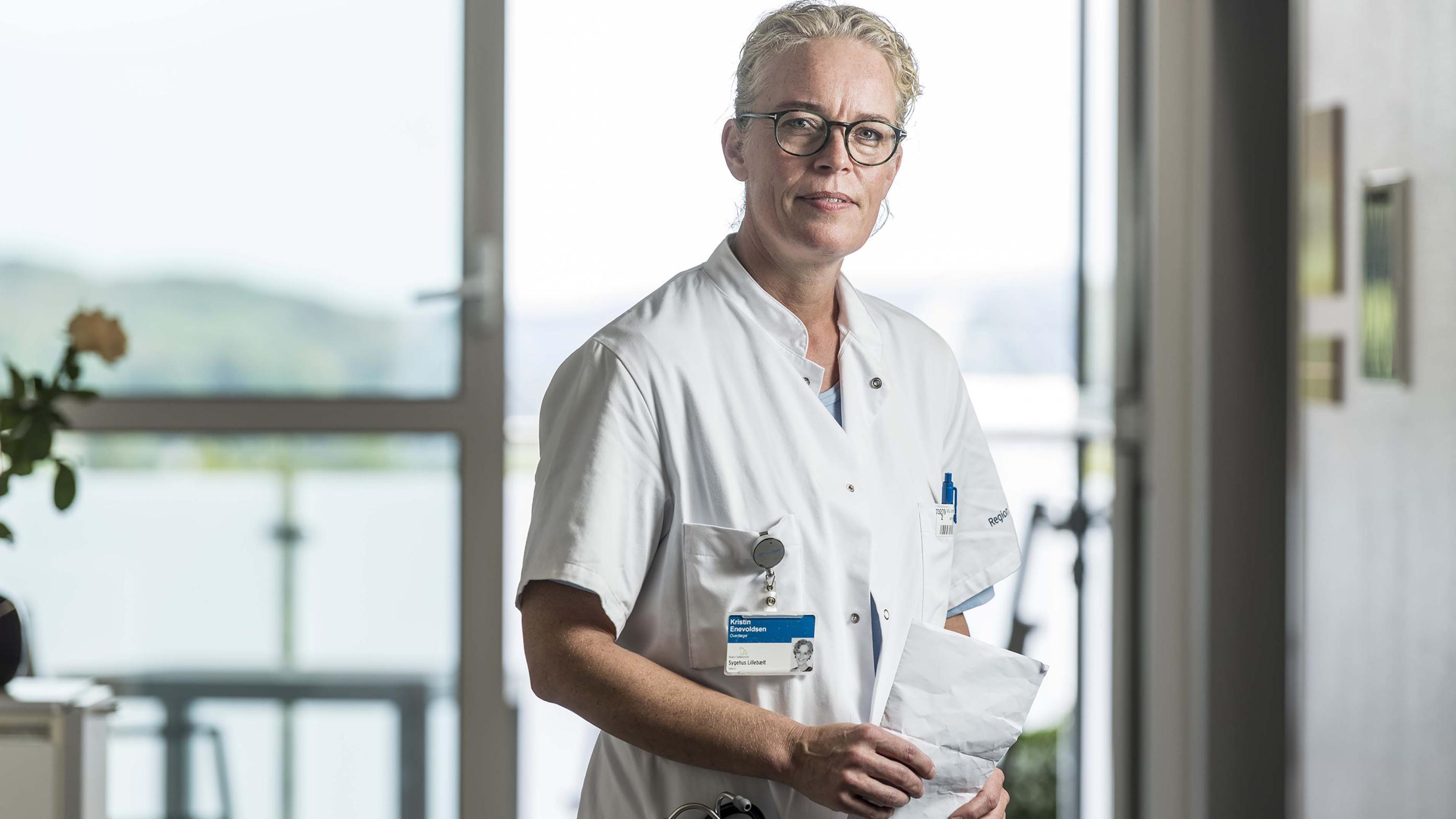 Kristin Enevoldsen, speciallæge i onkologi og specialist i palliativ medicin. Foto: Palle Peter Skov
