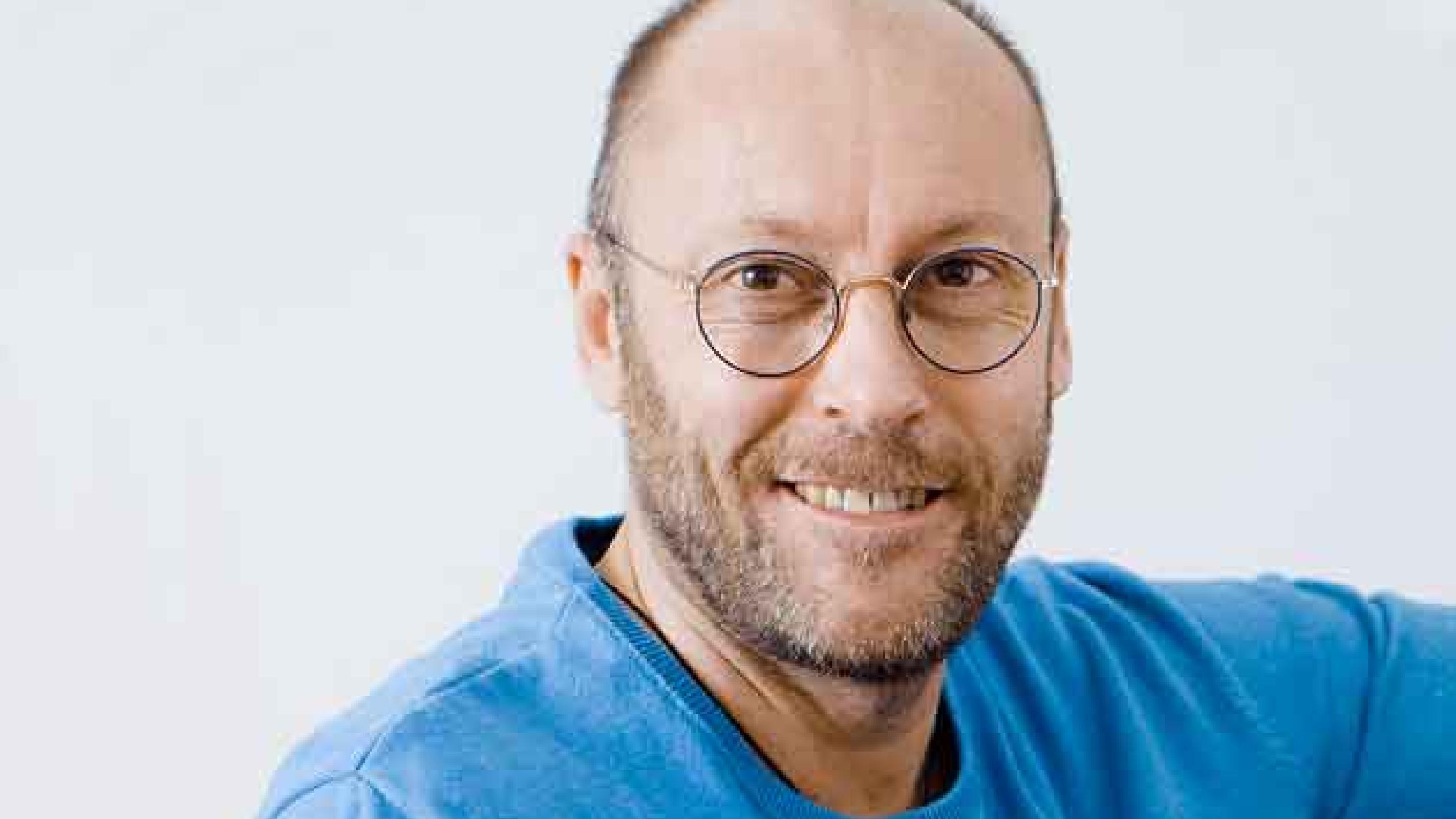 Jens Peter Gøtze, videnskabelig redaktør på temaet om hæmatologiske sygdomme. (foto: Claus Boesen)