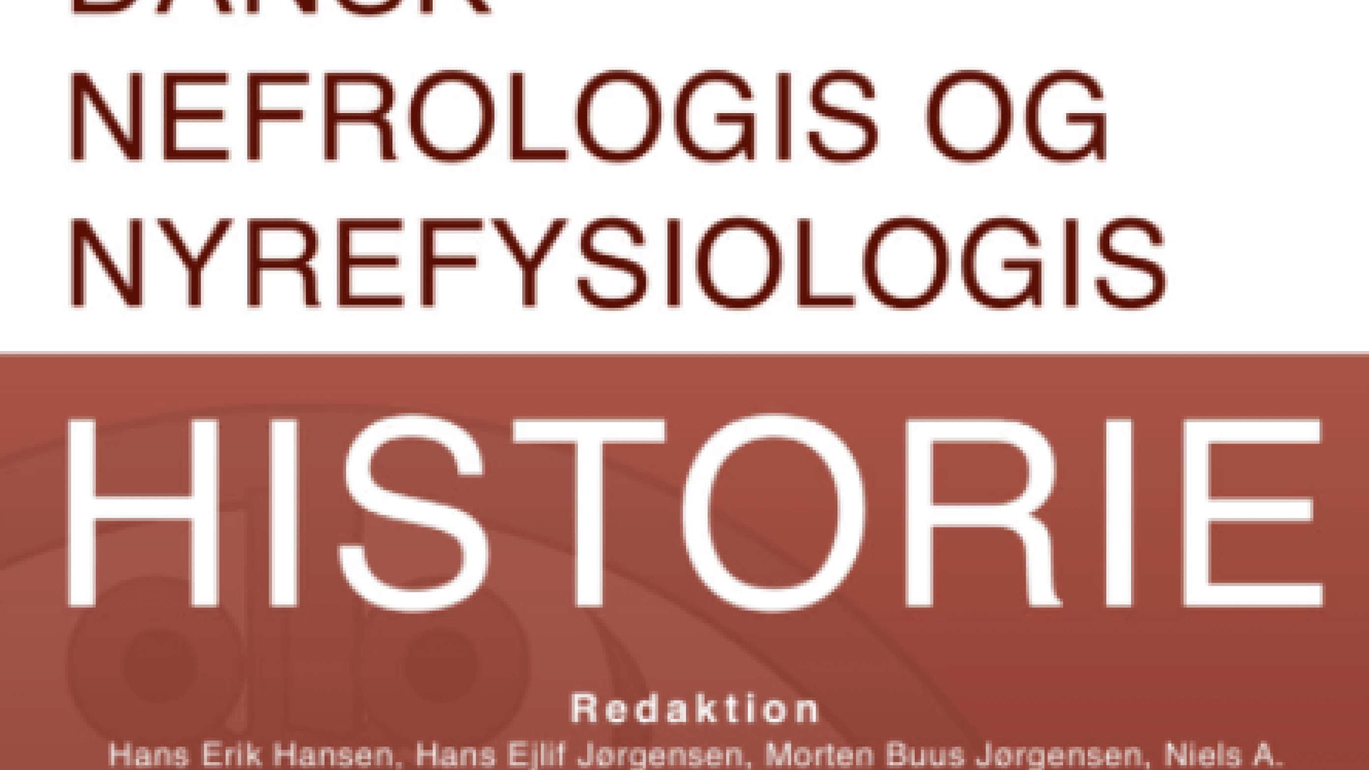 Cover: Dansk Nefrologisk Selskab 