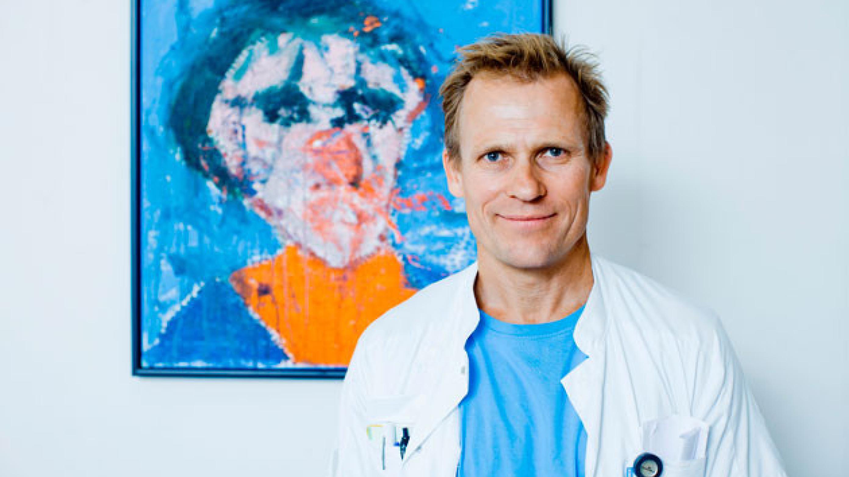 Professor og forskningsleder på Center for Neuropsychiatric Schizophrenia Research (CNSR) Bjørn Ebdrup. Foto: Claus Boesen 