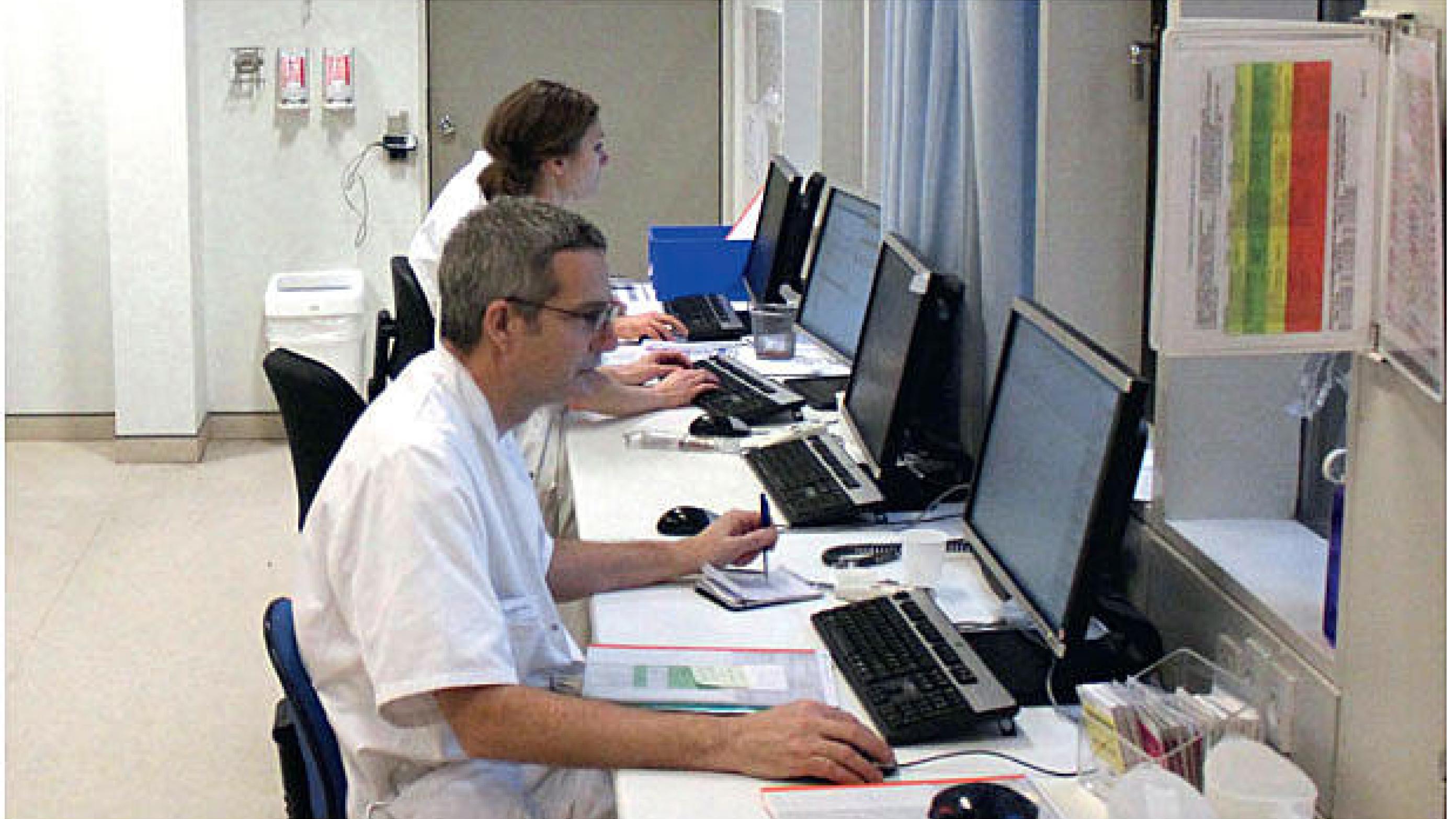 Computeren er klinikerens vigtigste arbejdsredskab.