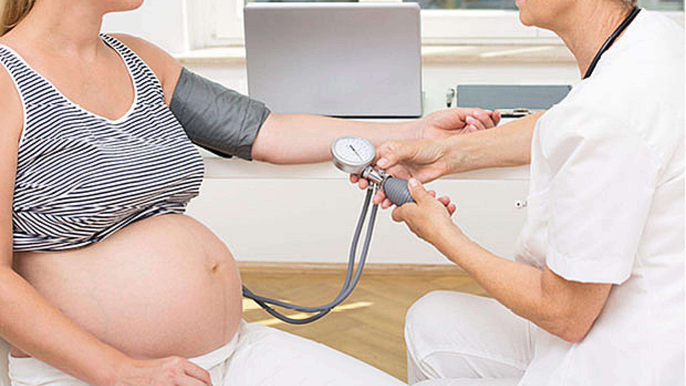 Blodtryksmåling i graviditeten hos egen læge.