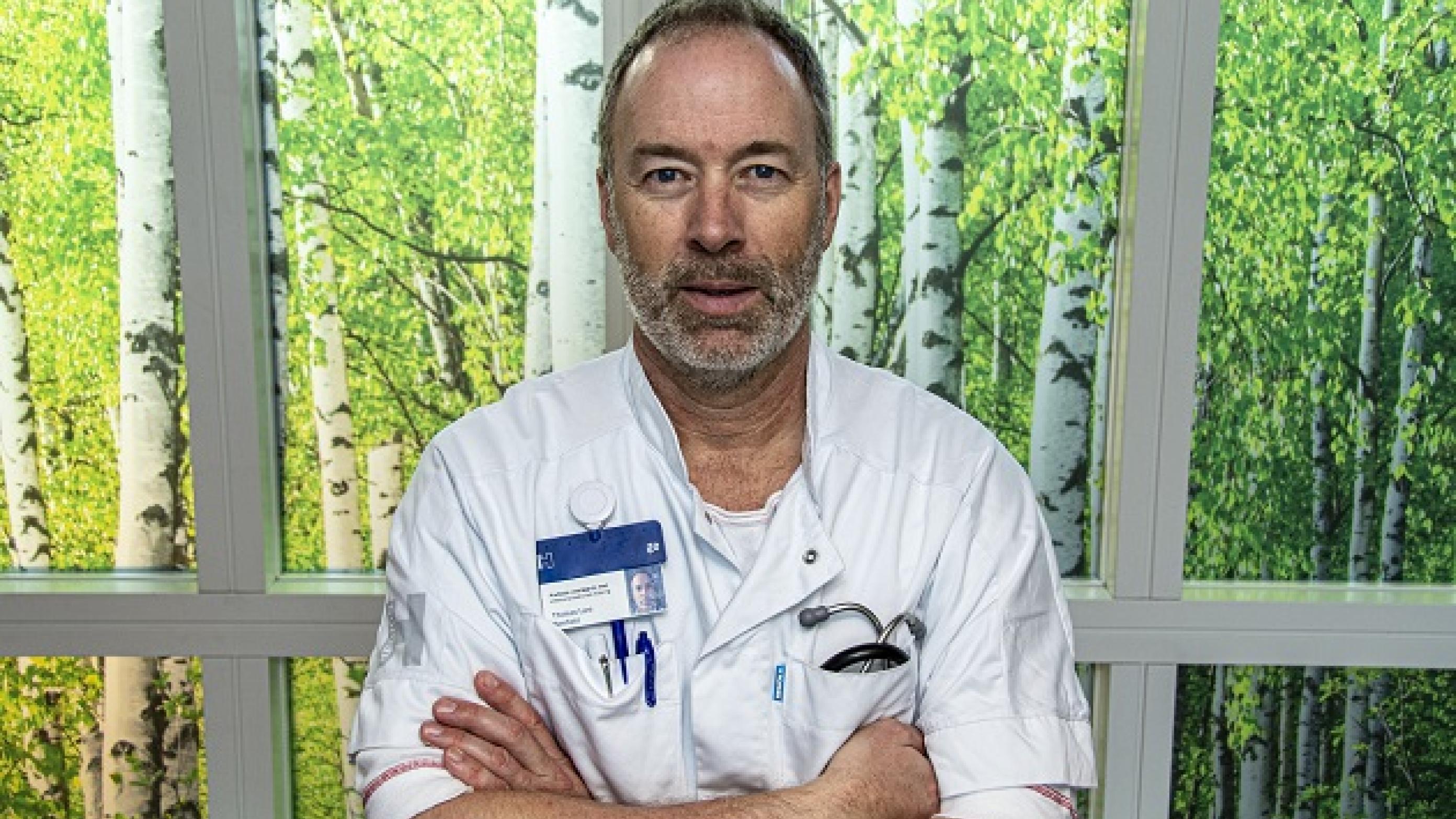 Thomas Benfield. Foto: Hvidovre Hospital